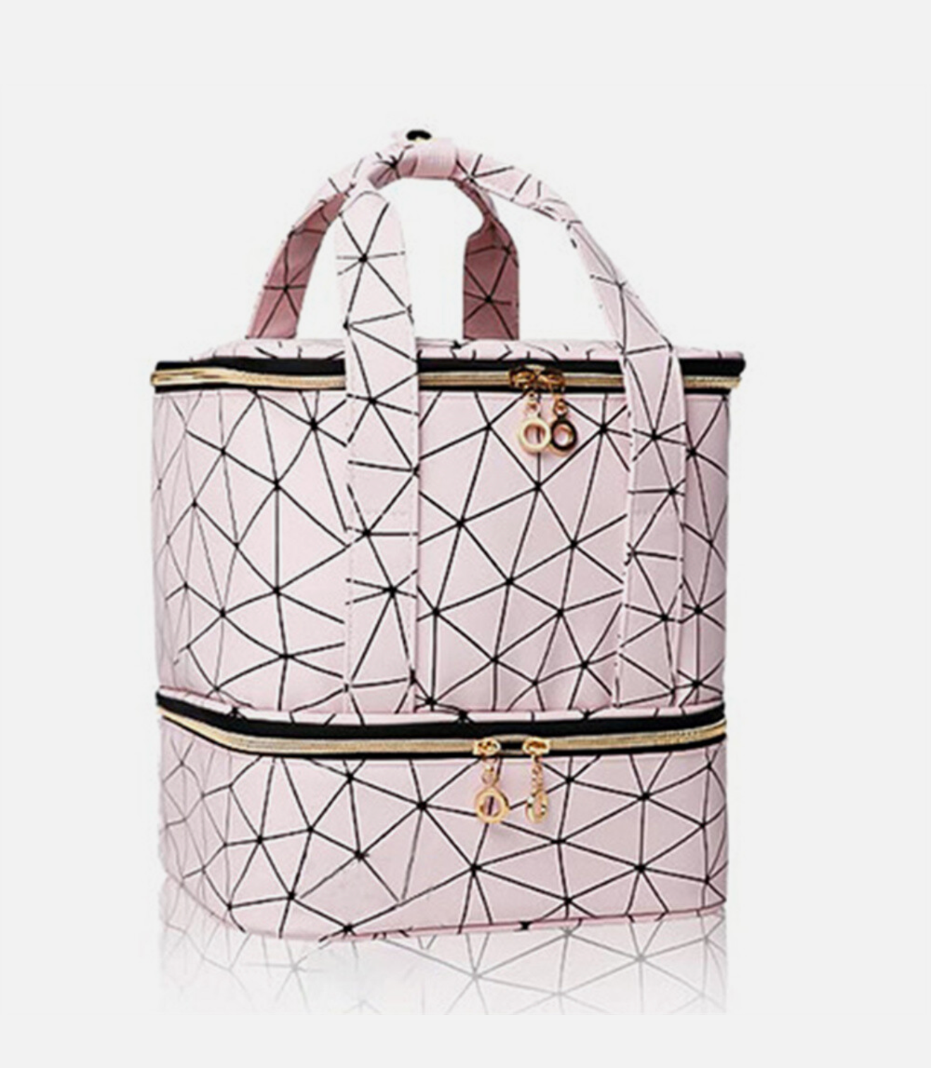 Geometric Travel Toiletry Bag - MC-30