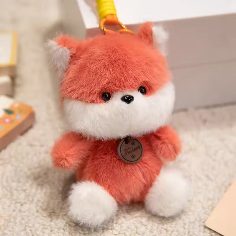 Animal Keychain Soft Cute Mini Plush Animal Keychain – Soft Stuffed Keyring (CA343) – ENGOL ...