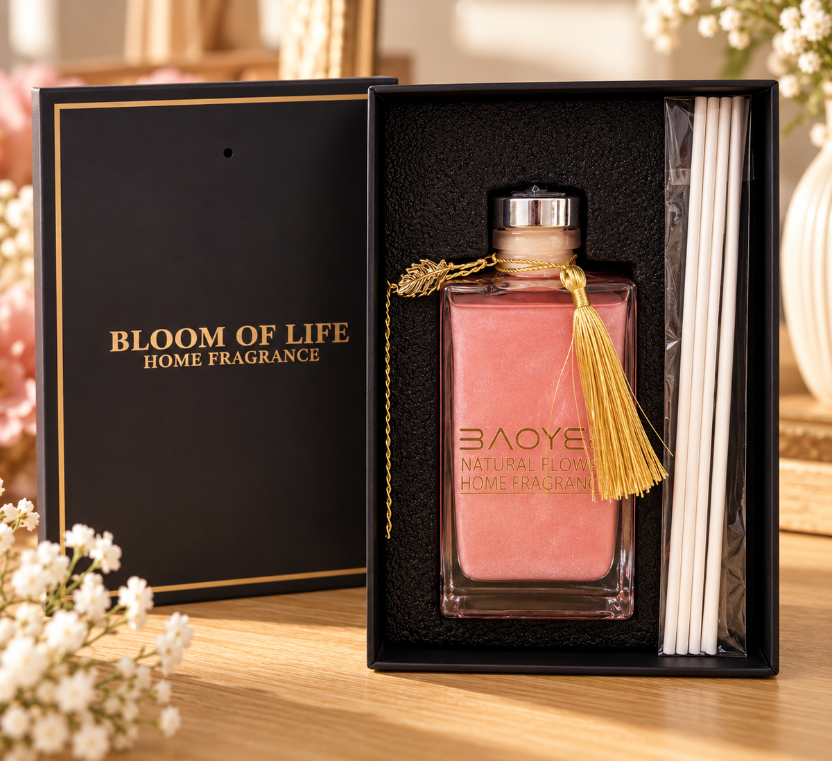 Luxury Reed Diffuser with Tassel – 5.1 fl oz SKU: CA1714