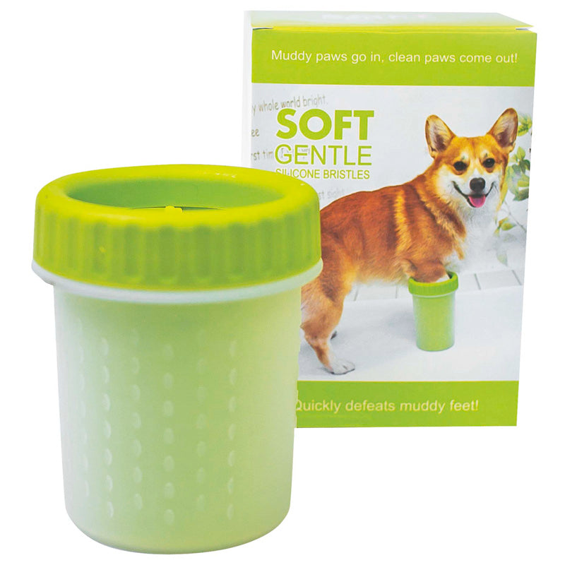 Soft & Gentle Pet Paw Cleaner Cup – Silicone Bristles (G8075-2)