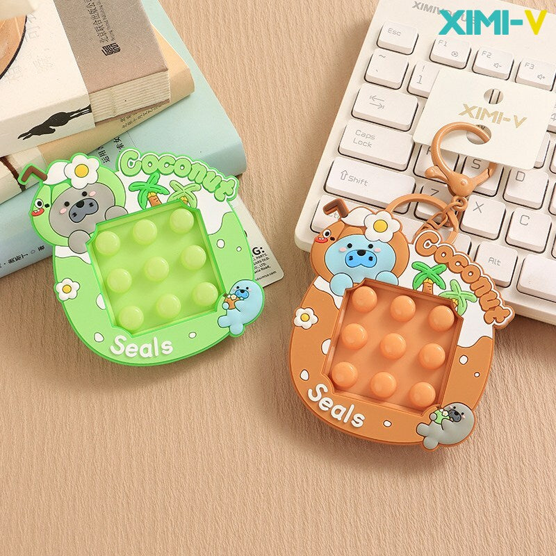 Stress Relief Pop Keychain (CA114-1)