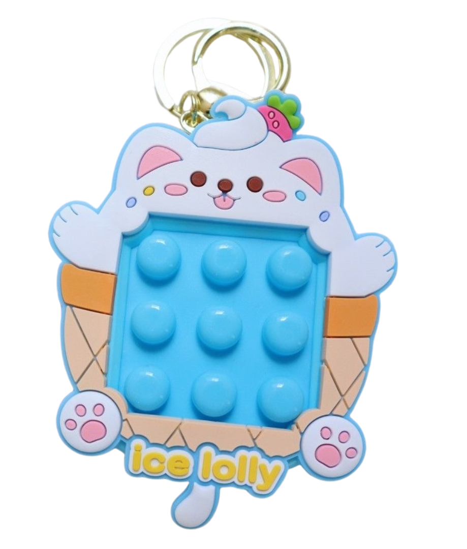 Ice Lolly Pop Bubble Keychain (CA114-3)