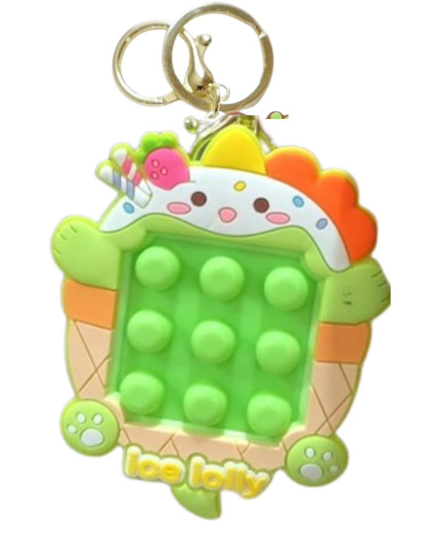 Ice Lolly Pop Bubble Keychain (CA114-3)