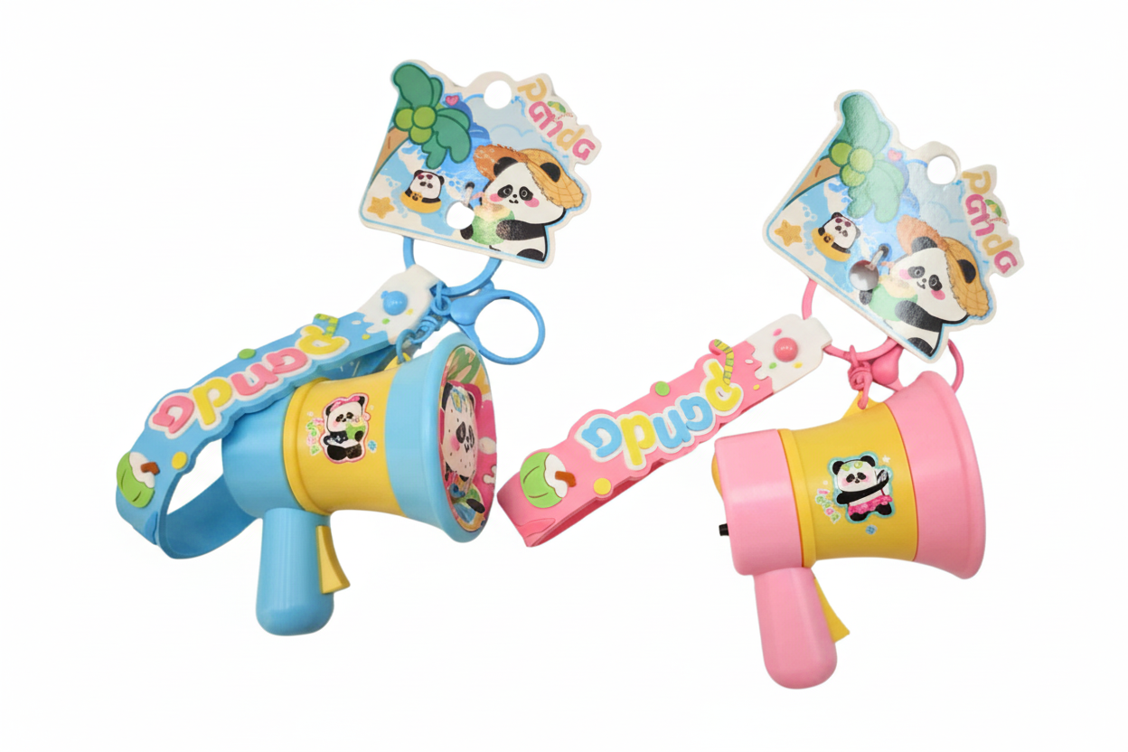 Panda Mini Megaphone Keychain Toy (CA114-7)