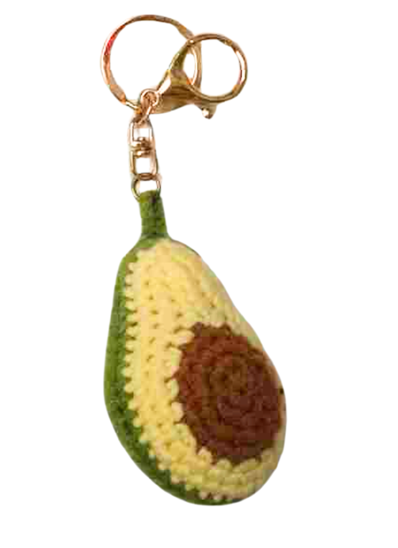 Handmade Crochet Fruit & Flower Keychains (CA113)