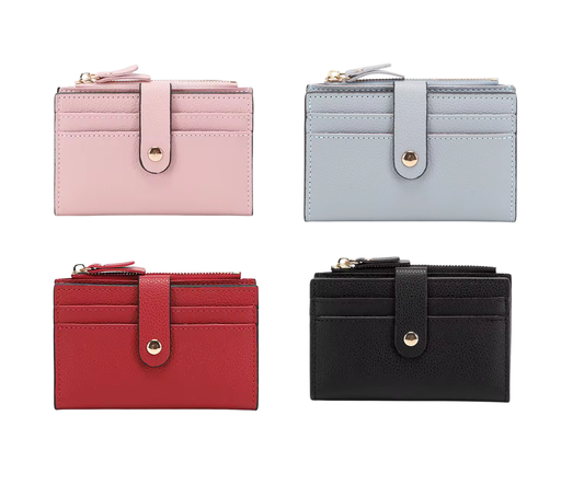 Minitarjetero con bolsillo con cremallera - CA103