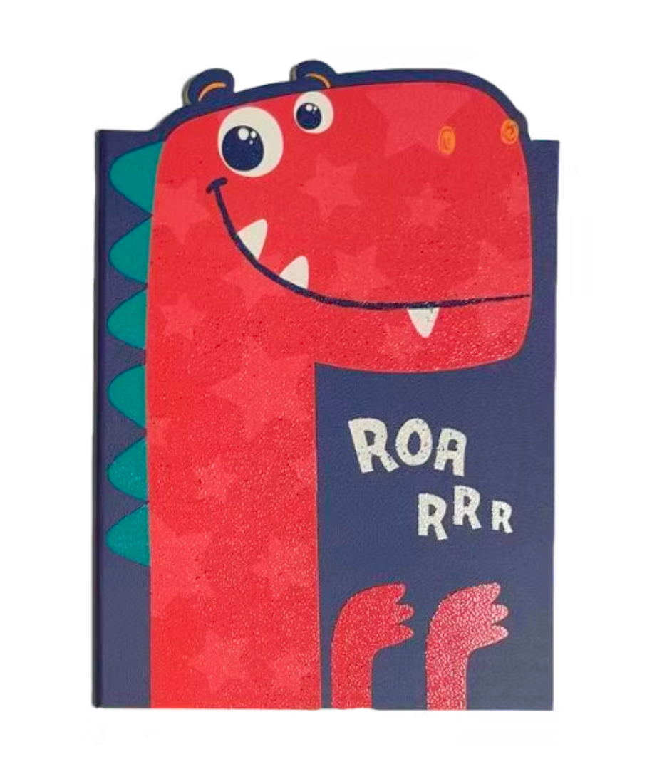 Cuaderno de dinosaurios adorable - 32 hojas - Cuaderno infantil - BLZ15435A5-1-4