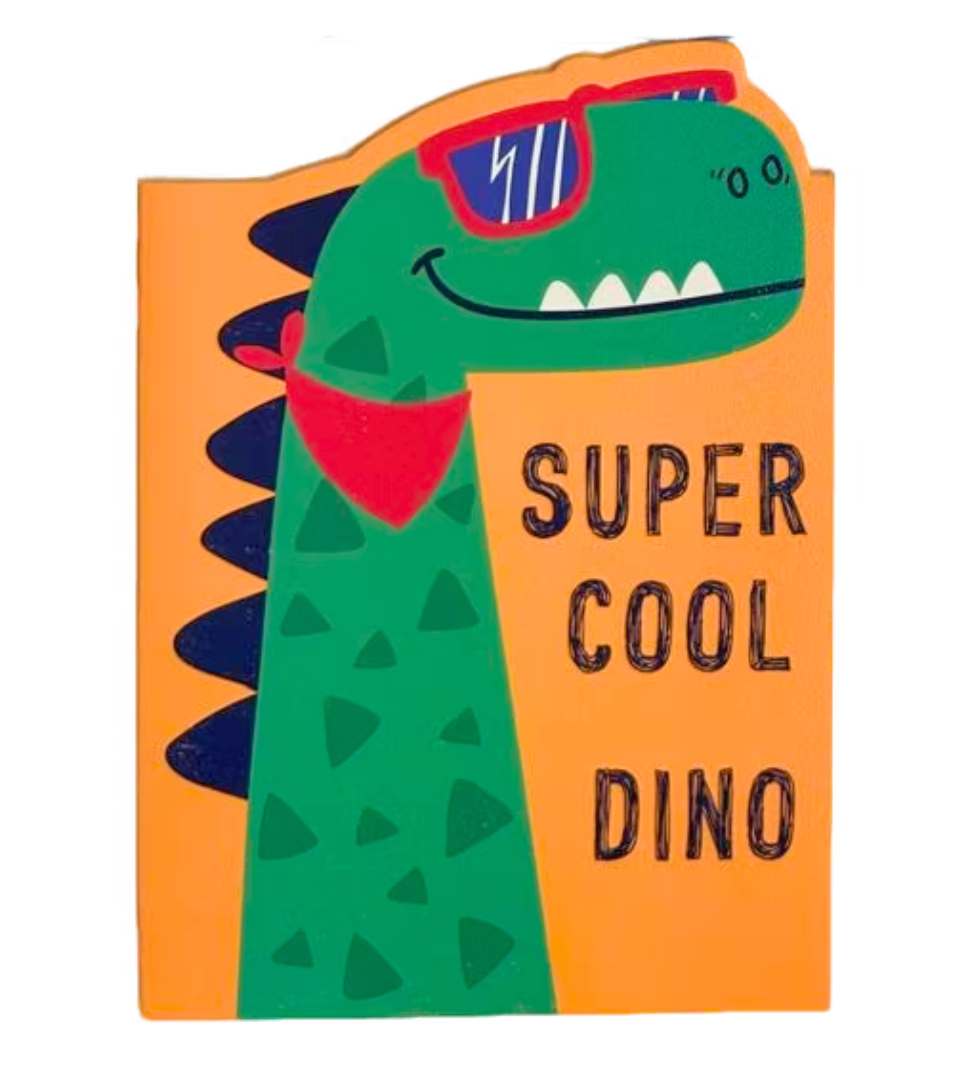 Cuaderno de dinosaurios adorable - 32 hojas - Cuaderno infantil - BLZ15435A5-1-4