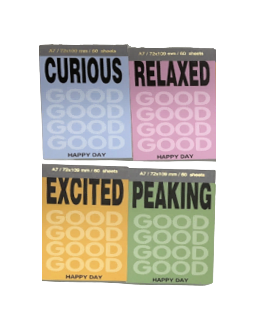 Cuaderno de notas "Good Vibes" - 60 hojas - JZ-50800