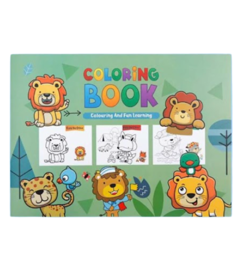Libro para colorear del zoológico para niños – 16 hojas - TS12388A5-1-4