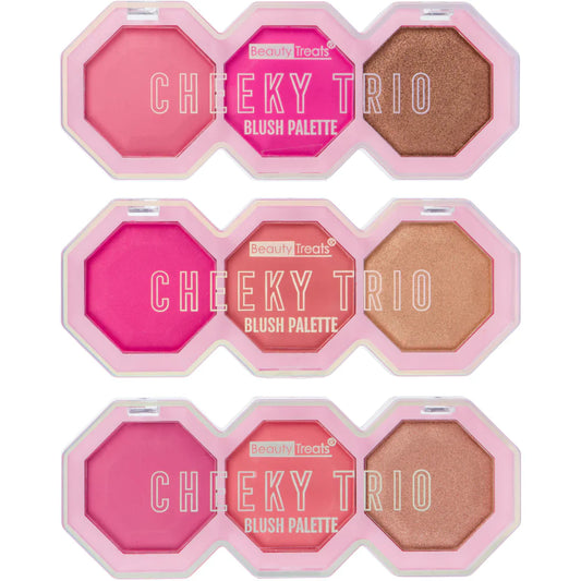 Blush Palette (Cheeky Trio) - Beauty Treats