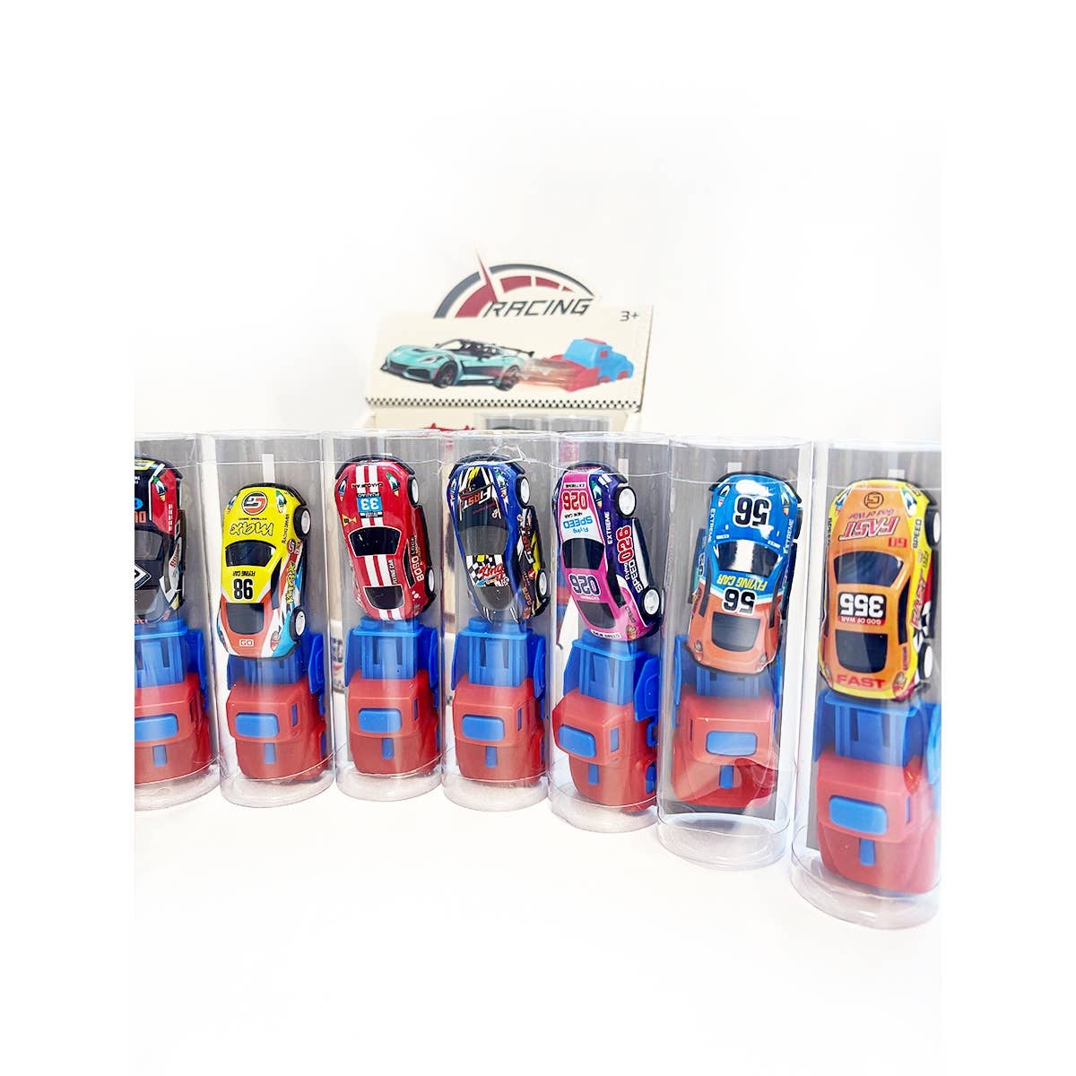 Mini Racing Car with Speed Launcher