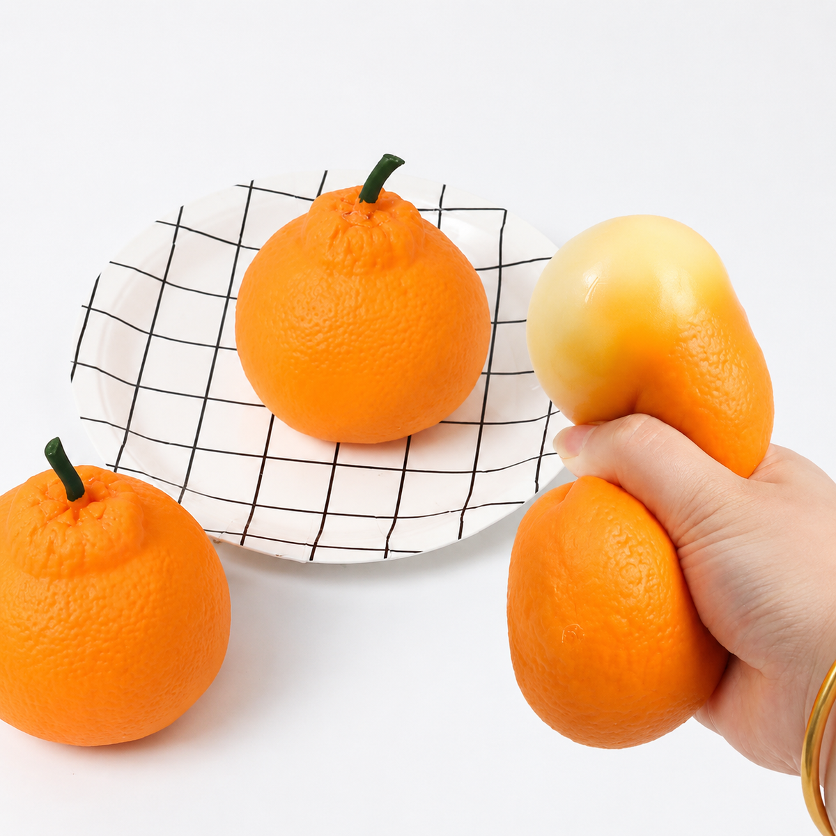 Squishy Orange Stress Relief Toy