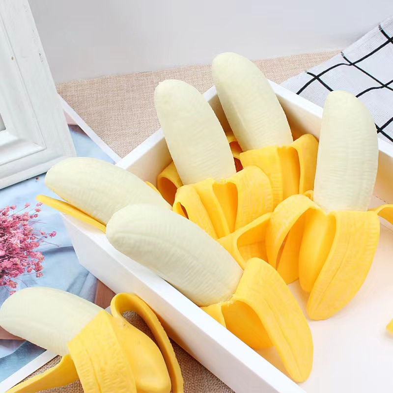 Banana Shape Squishy Stress Toy