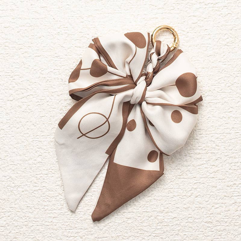 Bow Scarf Bag Charm Keychain 🎀✨