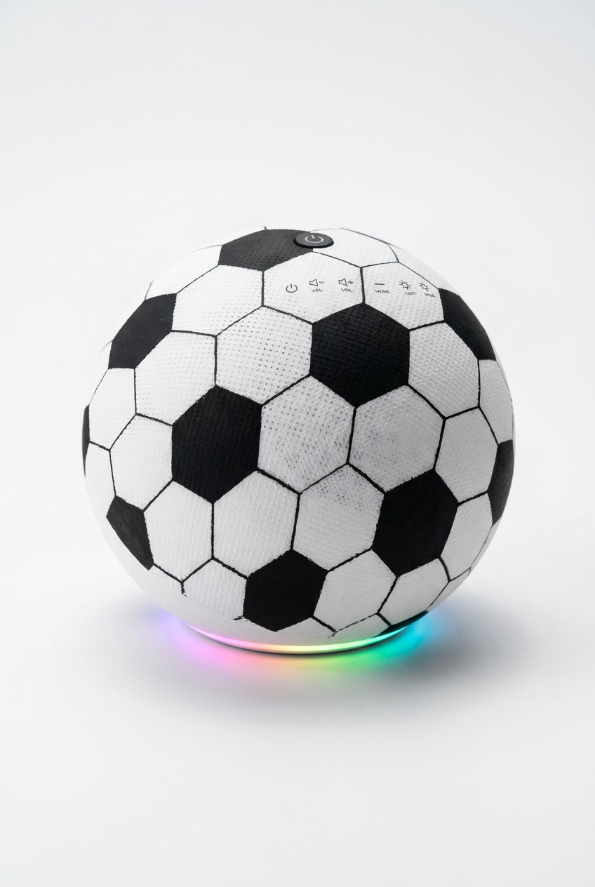 Soccer Ball LED Speaker – Light Up the Game CA1713