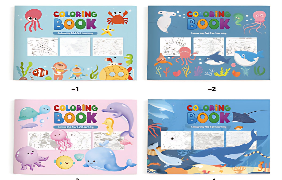 Under the Sea Coloring Book – 16 Sheets SKU: CA1730