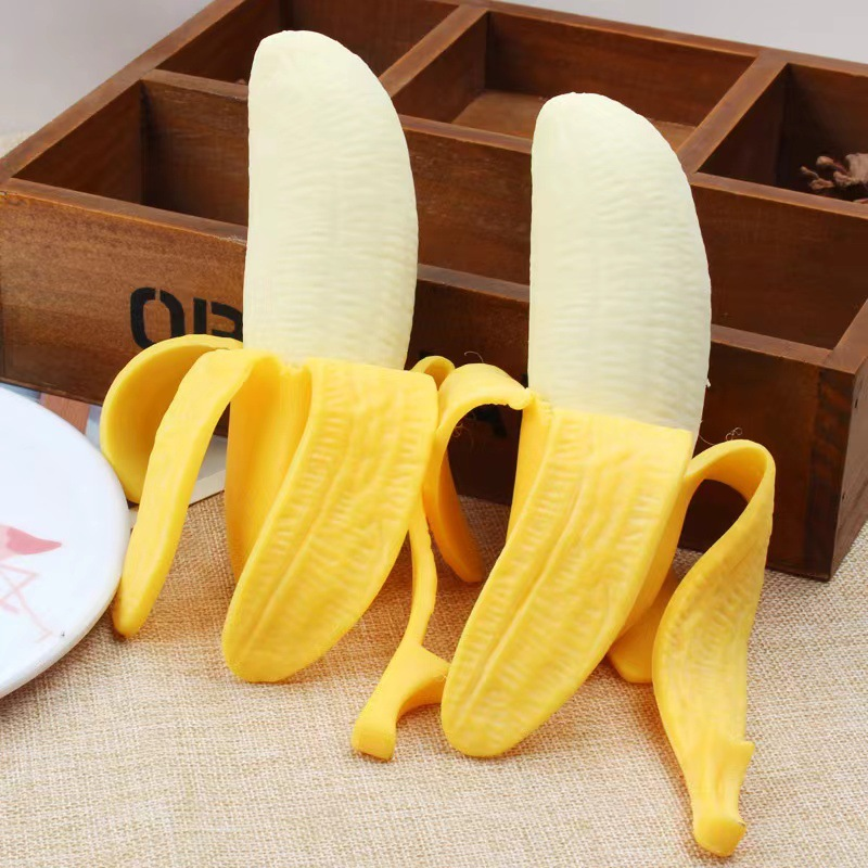 Banana Shape Squishy Stress Toy