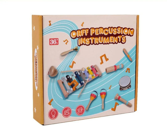 Wooden Musical Instruments Set (CA360)