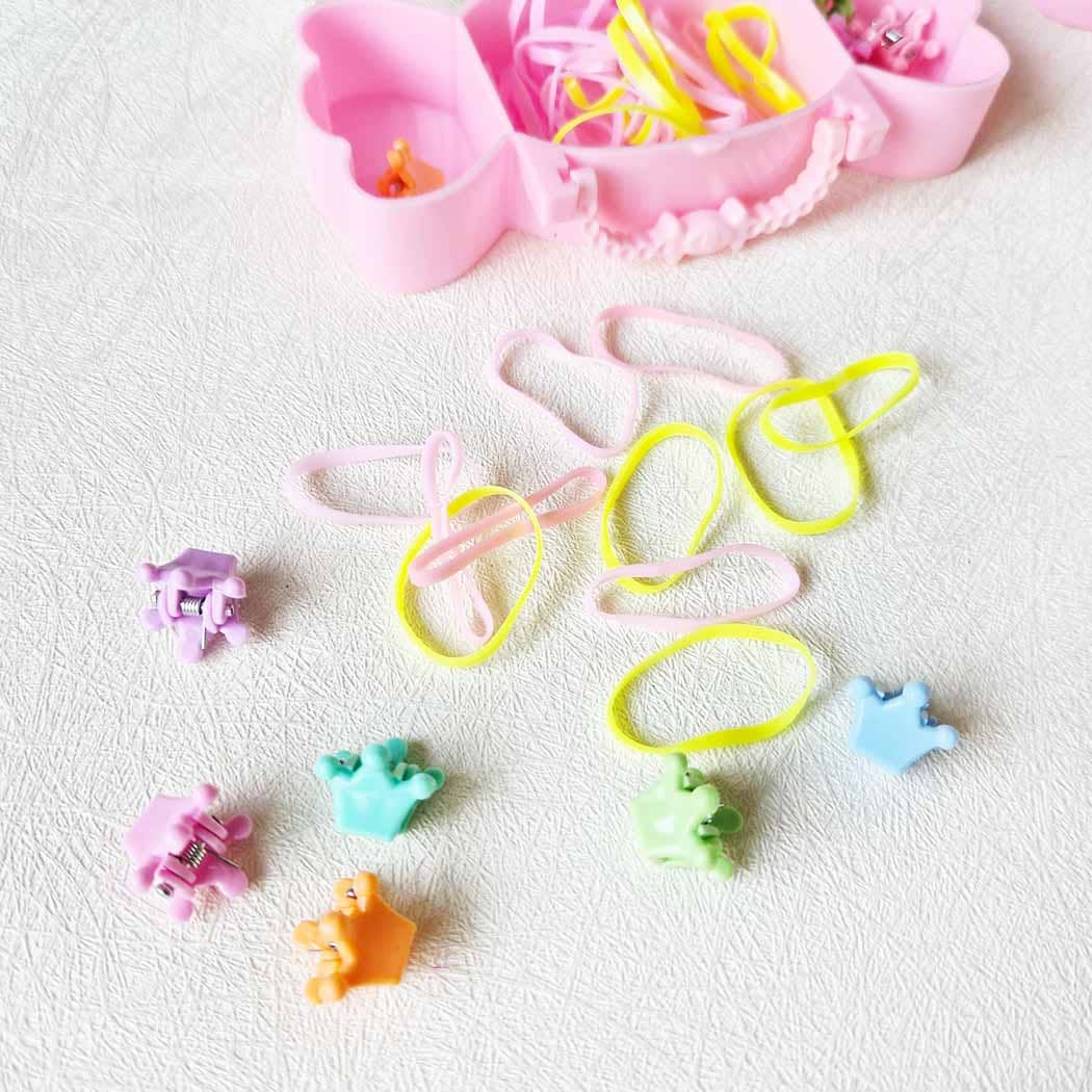 Candy Container Assorted Hair Accessory Set