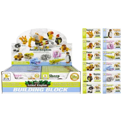 Minibloques de construcción de animales – Figuras de animales coleccionables - CA207