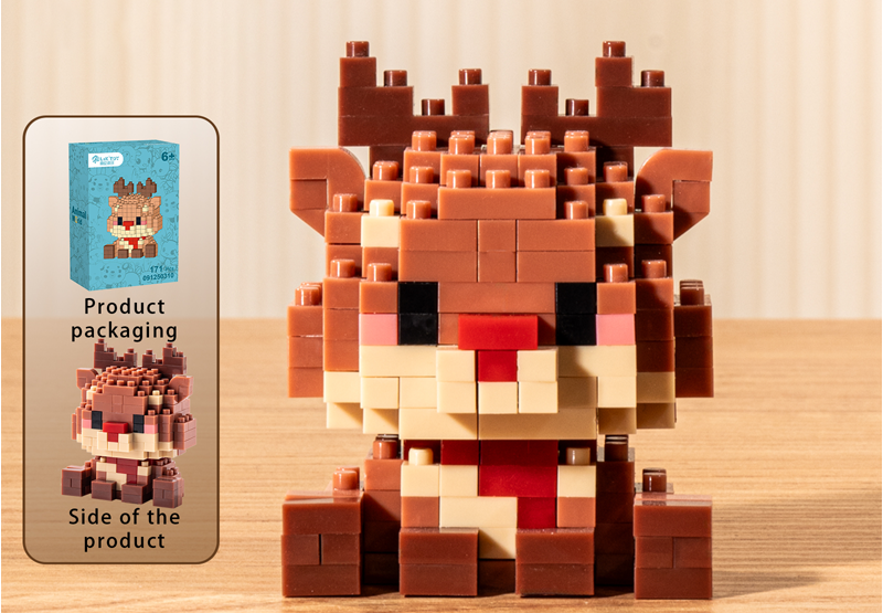 Mini Animal Building Blocks Set (CA223)