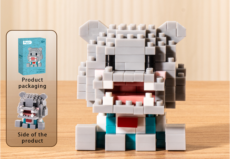 Mini Animal Building Blocks Set (CA223)