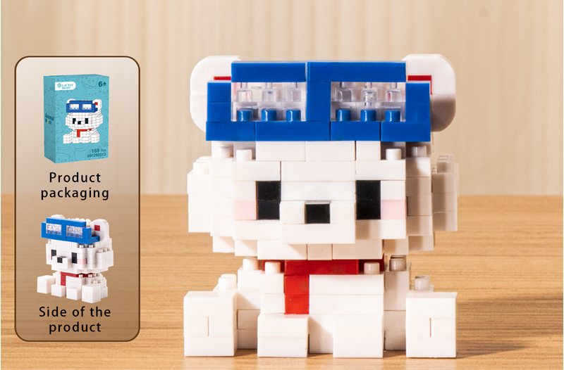 Mini Animal Building Blocks Set (CA223)