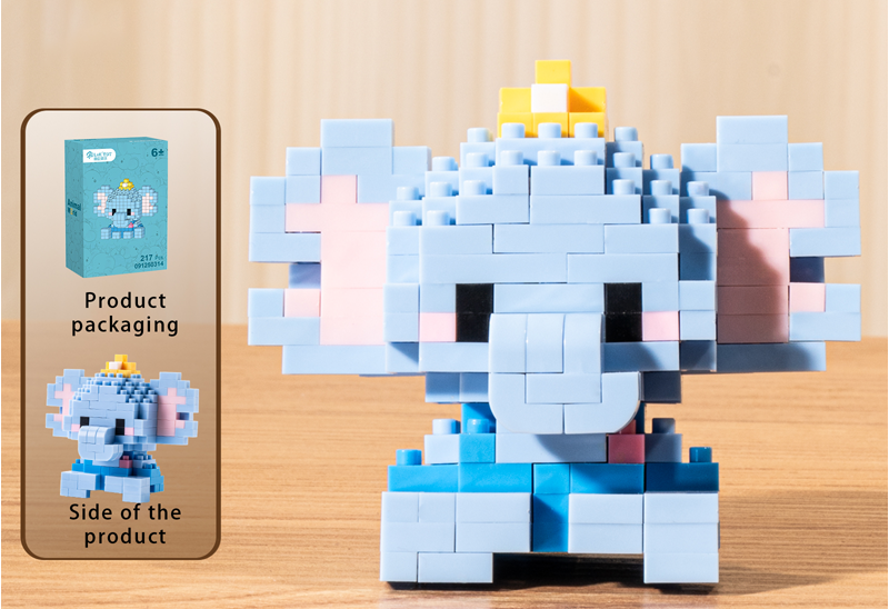 Mini Animal Building Blocks Set (CA223)