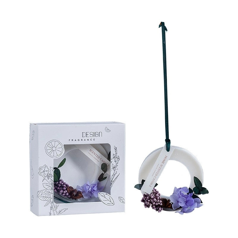 Bolsita de cera con aroma floral - Ambientador colgante decorativo - CA380
