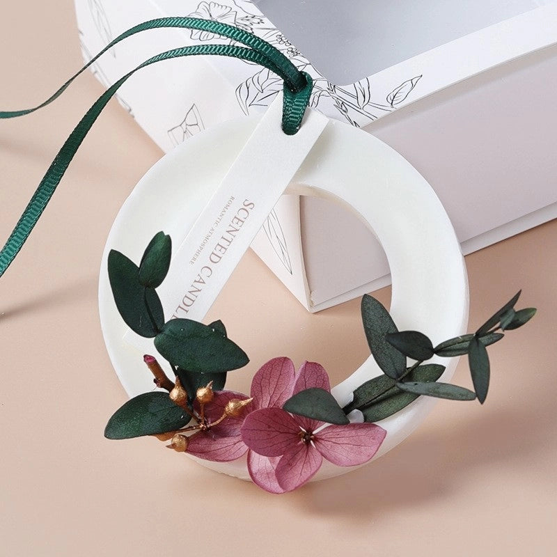 Bolsita de cera con aroma floral - Ambientador colgante decorativo - CA380