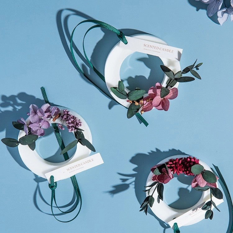 Bolsita de cera con aroma floral - Ambientador colgante decorativo - CA380