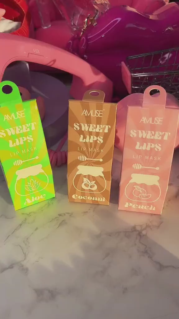 Load video: Sweet Lips Lip Mask - AMUSE