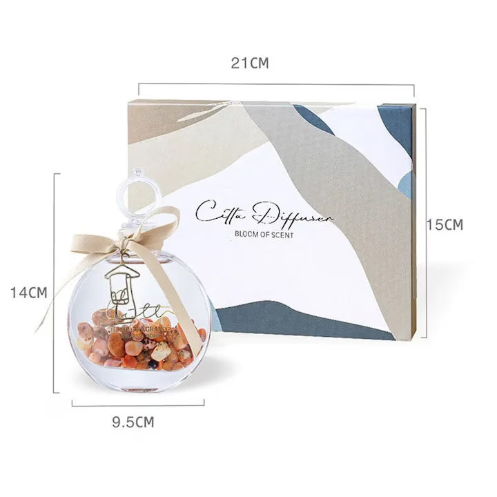 Difusor de varillas con piedras naturales – 100 ml (3,4 fl oz) Fragancia para ambientes - CA379